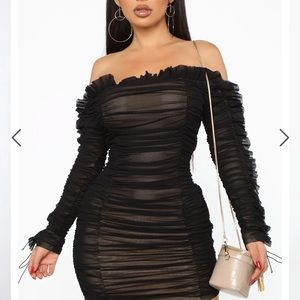 Fashionnova Ruched mini dress